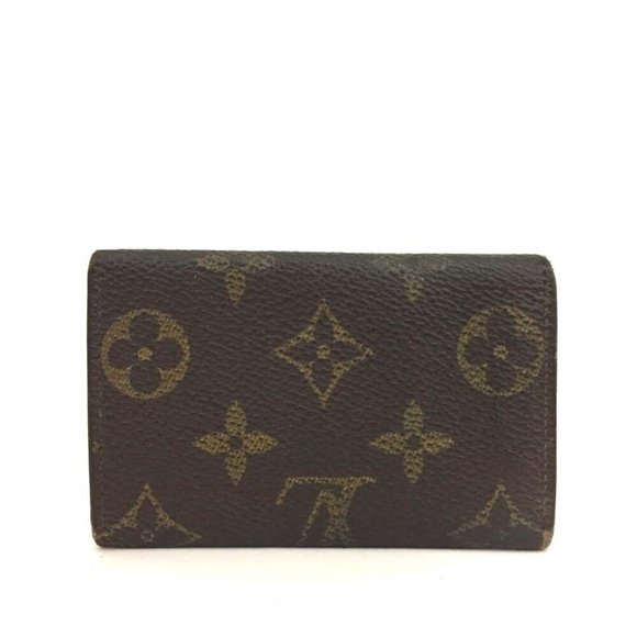 508175N Louis Vuitton Key Case Multicles 6 Ring Brown Monogram - Picture 4 of 9